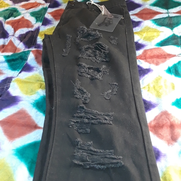 Argonaut Nation Vintage Distressed Denim Pants - Picture 2 of 8